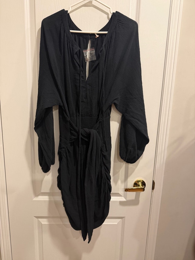 Free People Black Dress