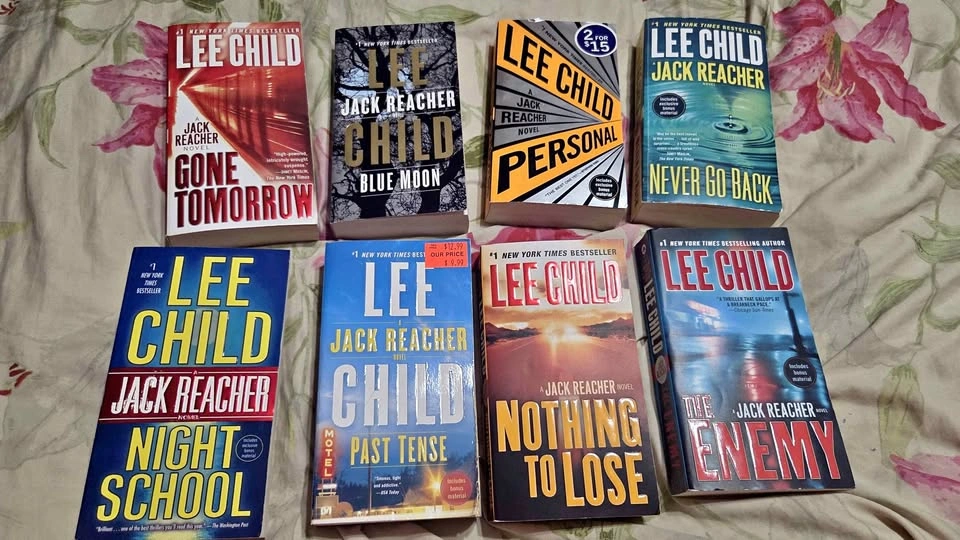8 Lee Child novels