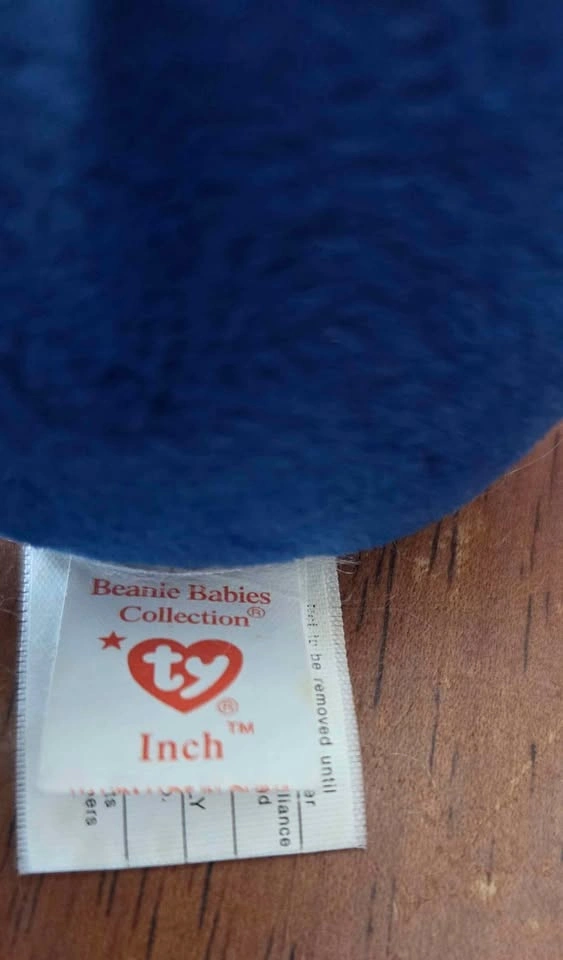 retired 1995 Ty Beanie Baby "Inch" the Inchworm - photo 3