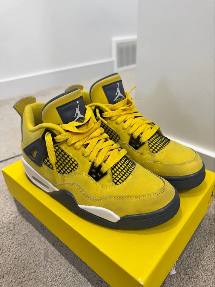 Yellow Lightning 4s Youth