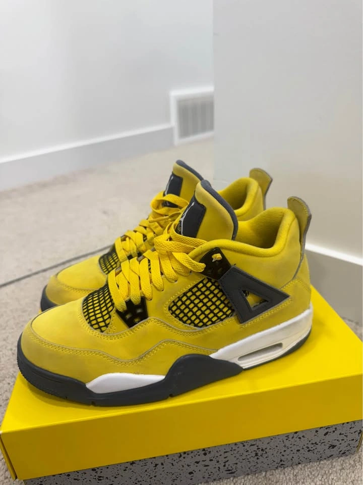 Yellow Lightning 4s Youth - photo 3