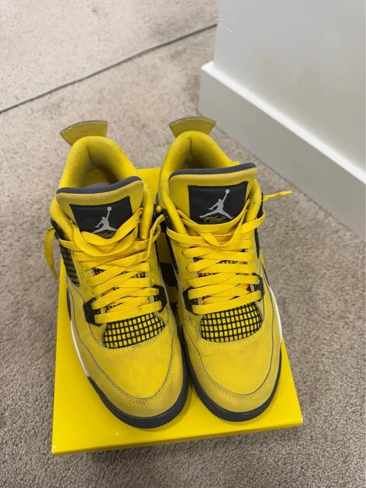 Yellow Lightning 4s Youth - photo 4