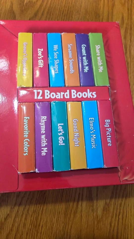 Sesame Street: My First Library 12-board book block set - photo 3