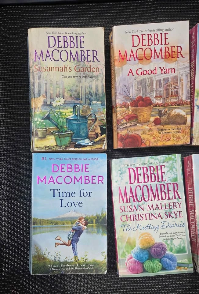 ten paperback romance novels authored by Debbie Macomber - photo 3