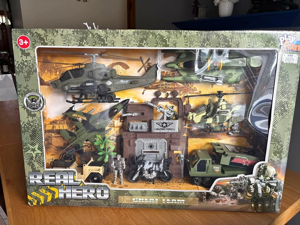 Huge Military Toy Set – Open Box, Like New