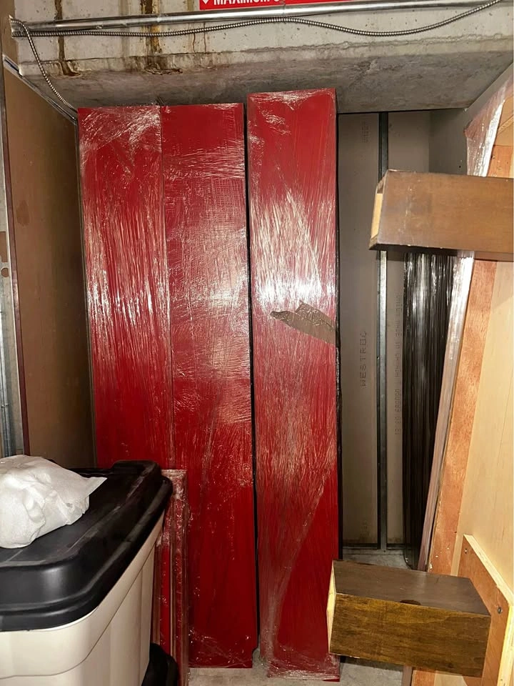 FREE Red Ikea Billy Bookcases
