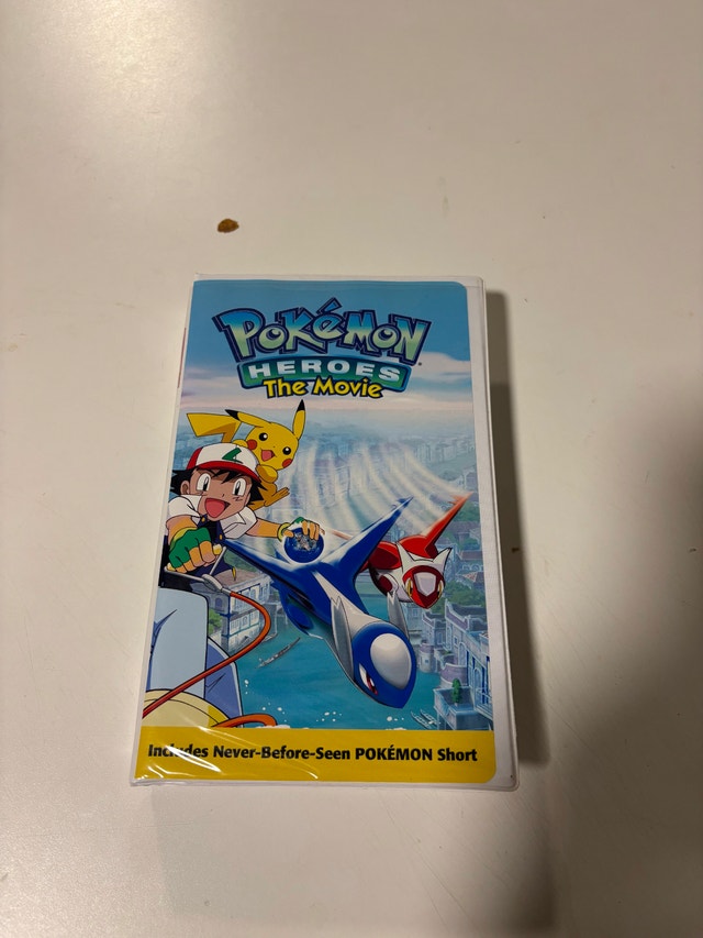 Pokemon Heroes (VHS tape)