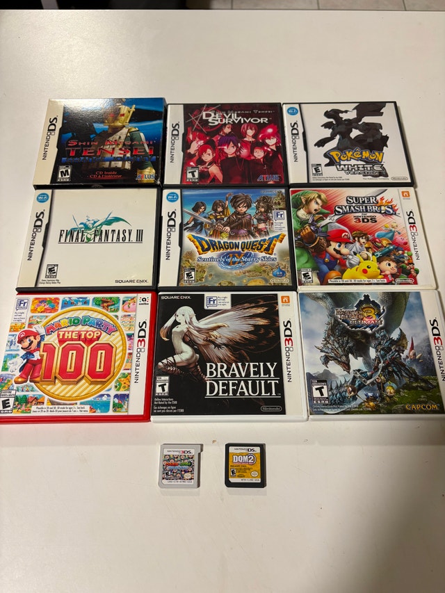 Nintendo DS & 3DS Games