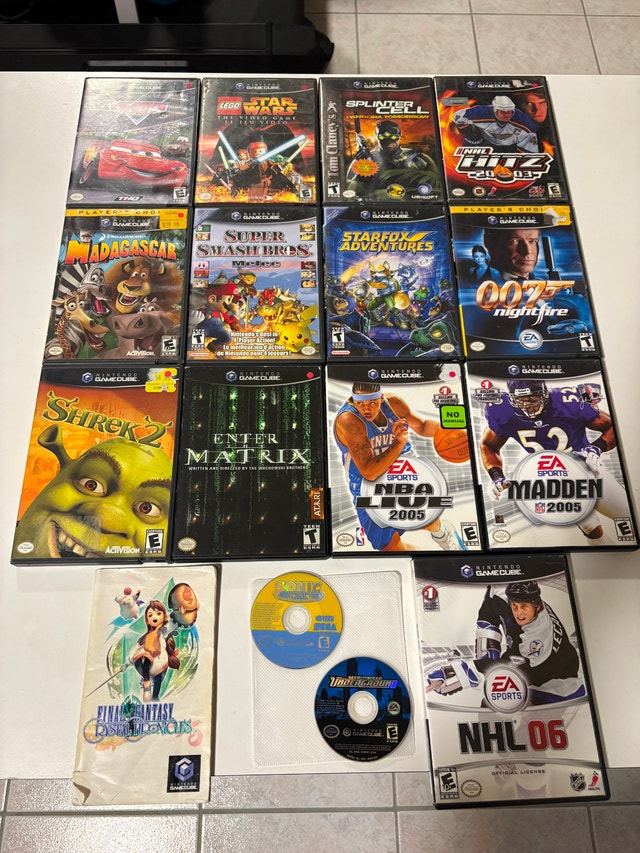 Nintendo Gamecube Games