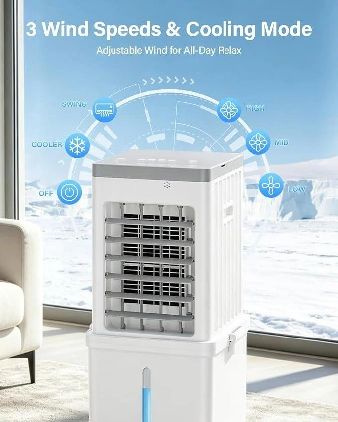 GDS G20 Portable Evaporative Air Cooler – Cooling Fan - photo 3