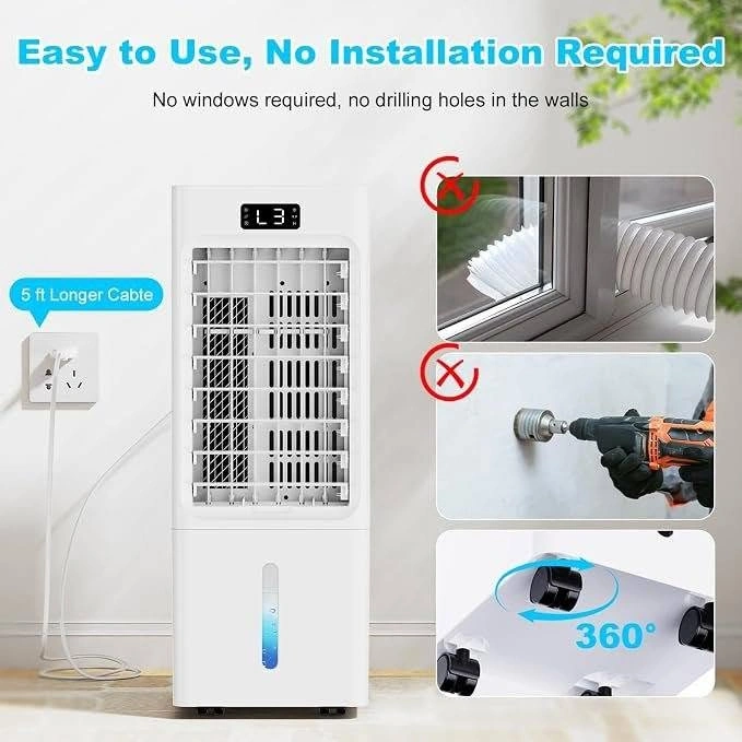 OEARE 3-in-1 Evaporative Air Cooler AC2401TR-L – Fan & Humidifie - photo 2