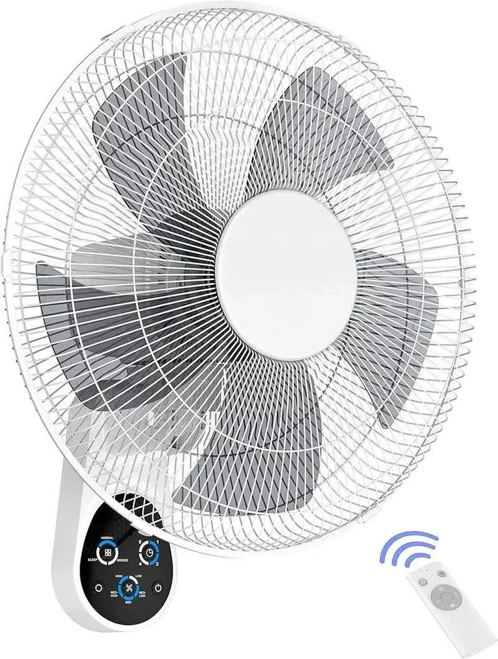PARIS RHÔNE 16" Wall Mount Fan PE-TF011 – Remote, 5 Speeds