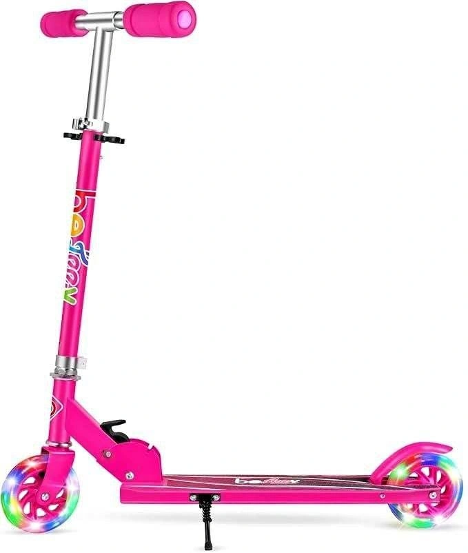 BELEEV V1 Kids Kick Scooter – LED Wheels, Adjustable Handlebar