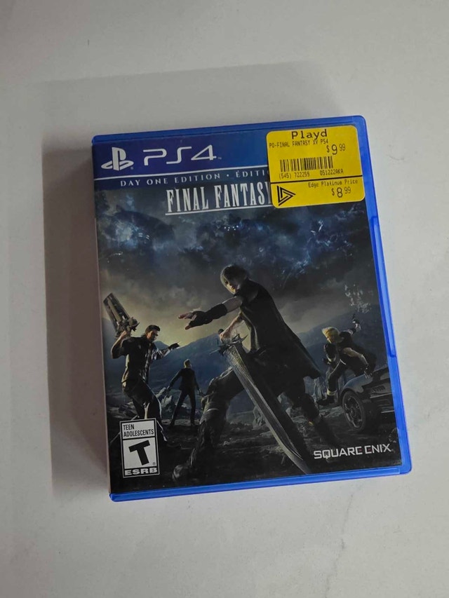 Final Fantasy XV 15 Playstation 4