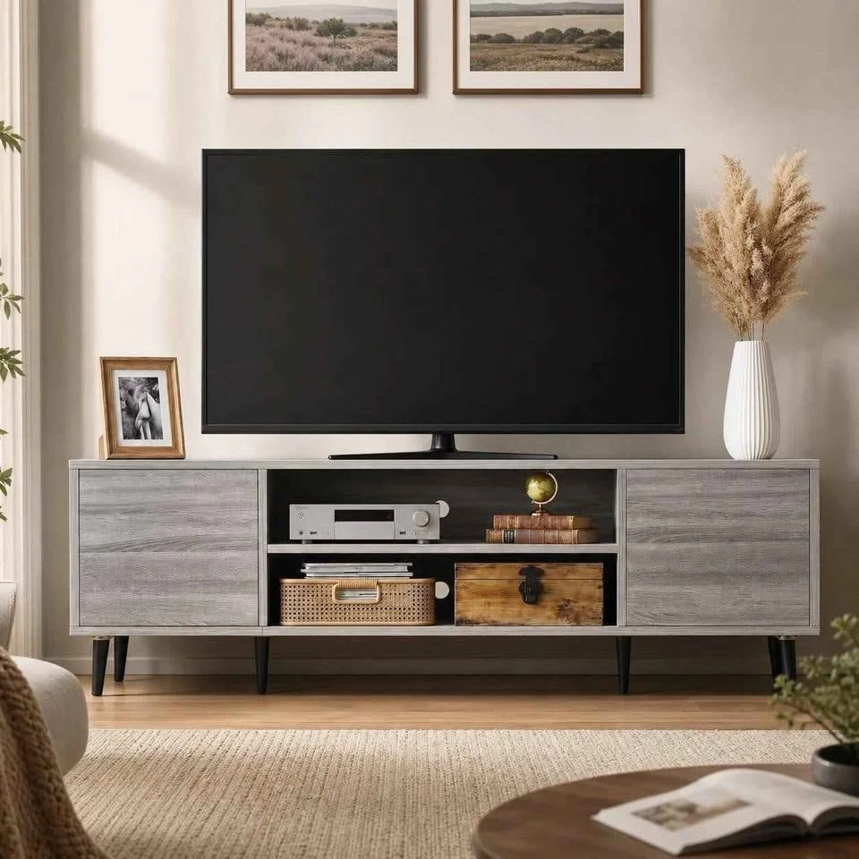 Brand New Mid-Century Modern TV Stand / Media Console - photo 2