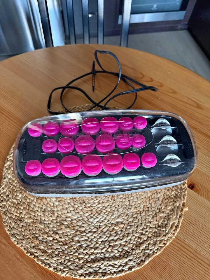 Conair Hot Hair Rollers Set Pink