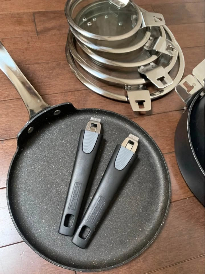 Heritage The Rock Diamond Cookware Set - photo 3