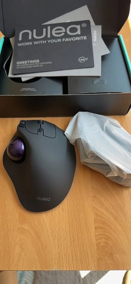 Nulea Wireless Trackball Mouse with Tilt Stand M511 - photo 3