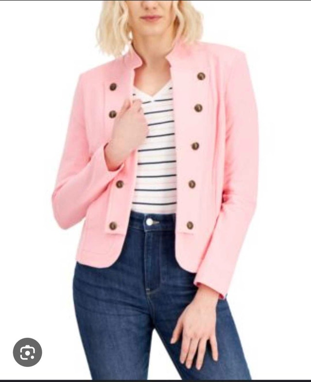 brand new pink jacket