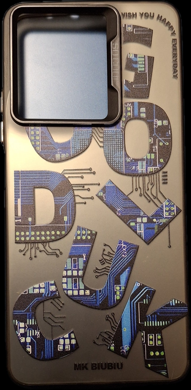 Black unused Xiaomi Redmi Note 13 phone case
