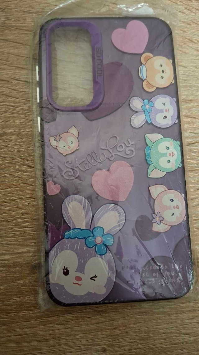 Brand new unused purple Samsung A35 5G phone case