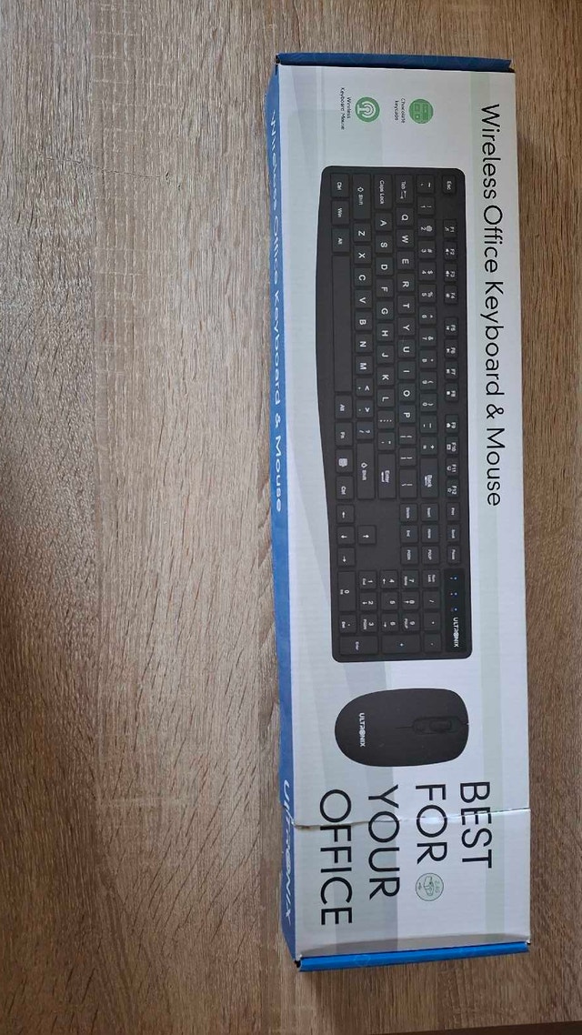 new unused wireless office keyboard and mouse combo by Ultr - photo 2