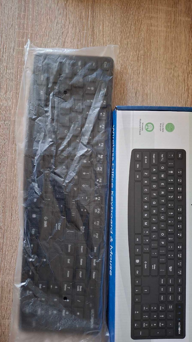 new unused wireless office keyboard and mouse combo by Ultr - photo 3