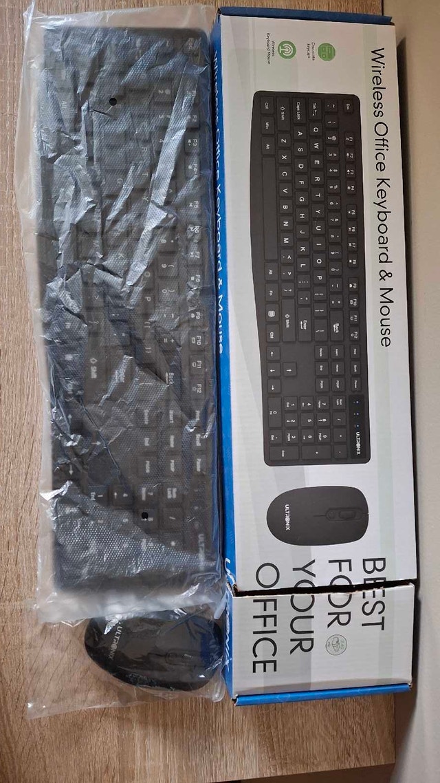 new unused wireless office keyboard and mouse combo by Ultr - photo 4
