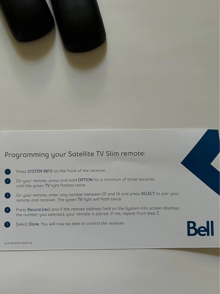 Brand New Bell Fibe Remote Control - photo 5