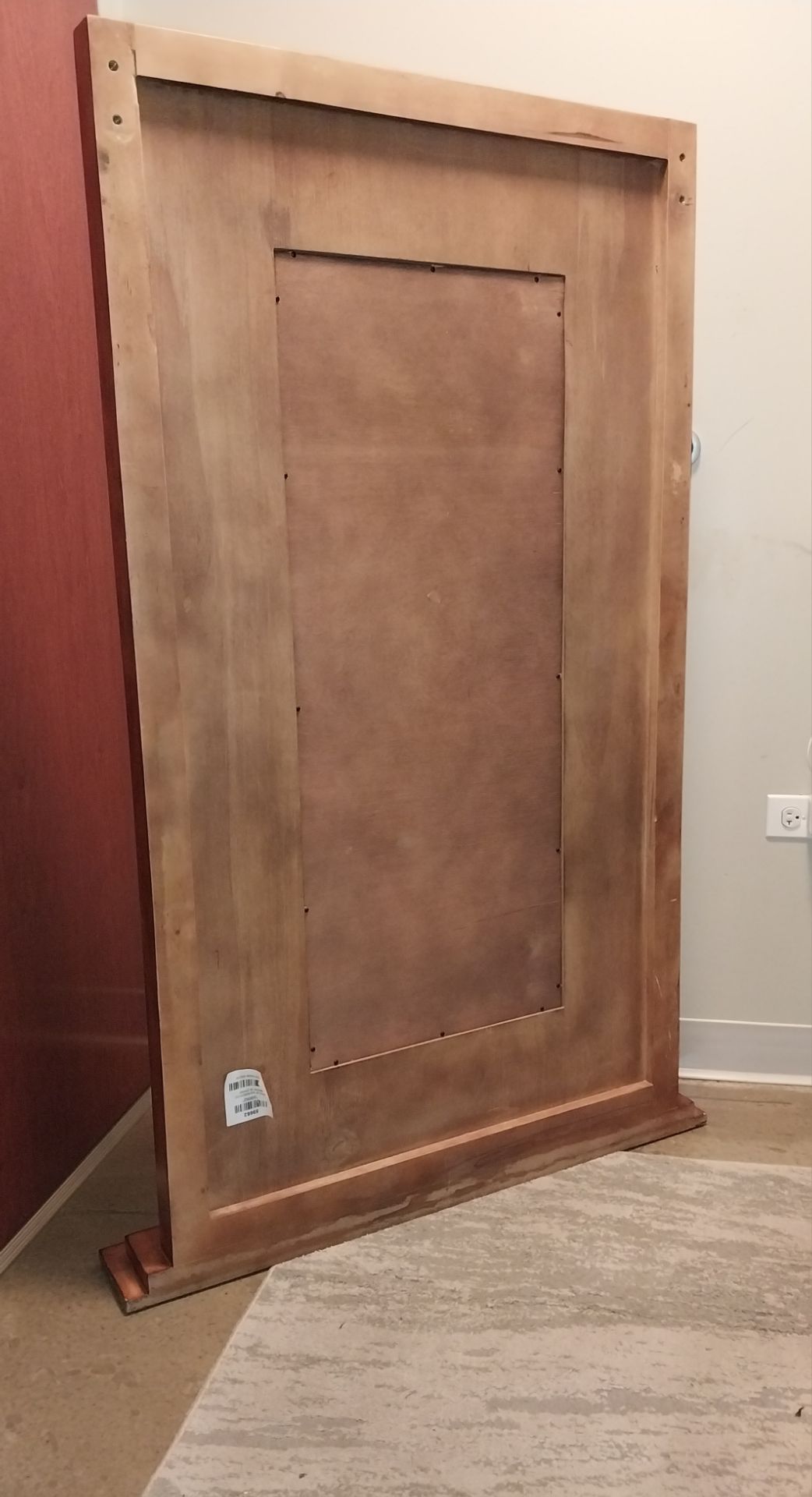 Vintage Philip Reinisch Freestanding Wooden Mirror - photo 2