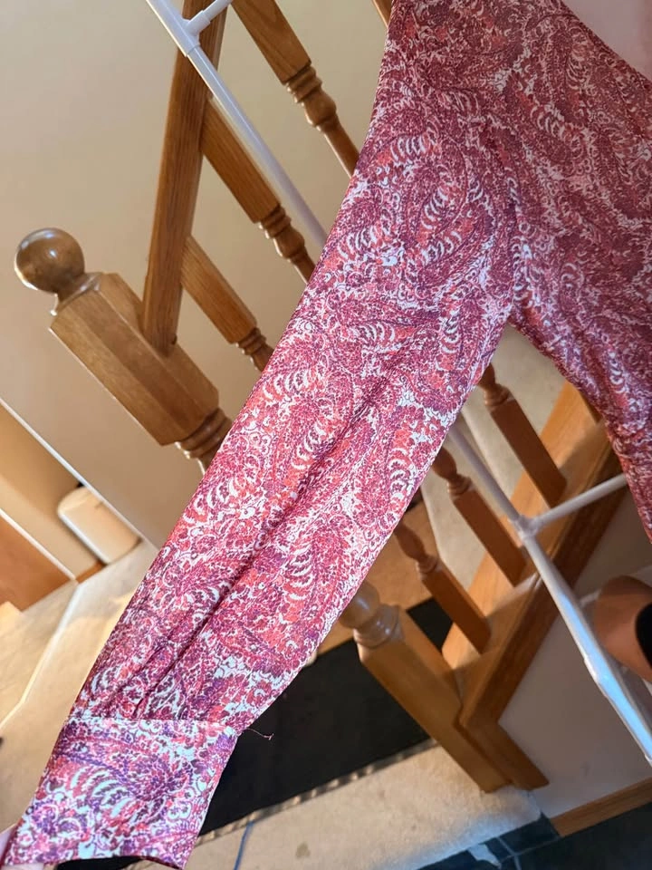 Joe Fresh Paisley Tiered Maxi Dress Size XL - photo 2