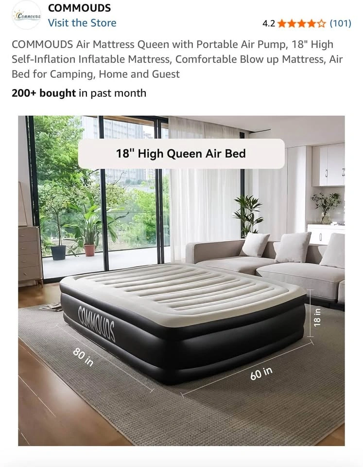 Air mattress (queen) - photo 2