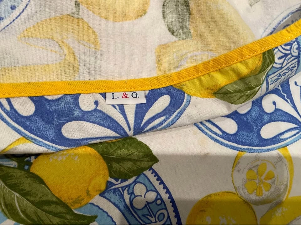 Table Cloth Amalfi Vibes Round 70” Made In Italy - photo 5