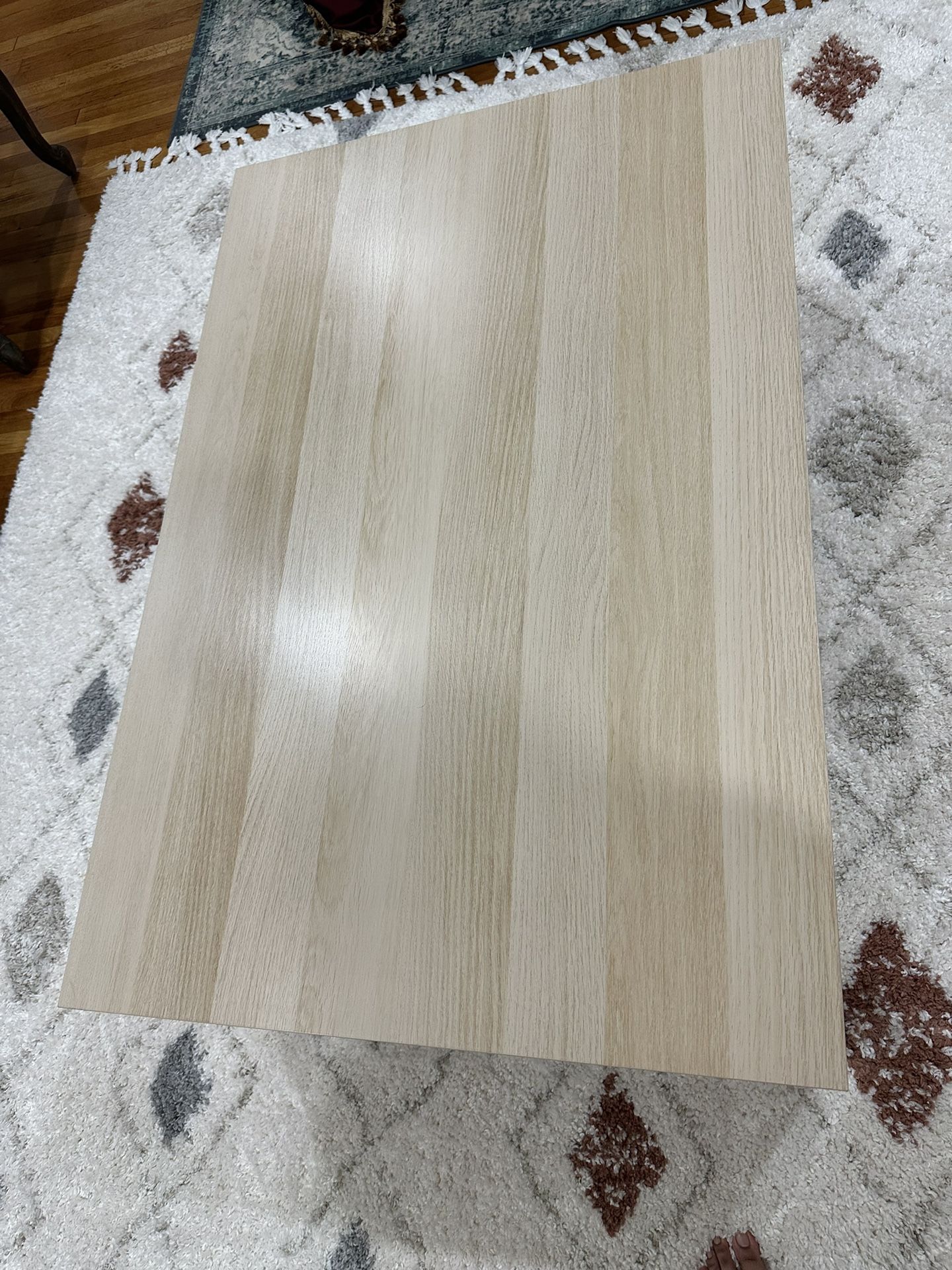 IKEA Coffee table, white stained oak effect - photo 2