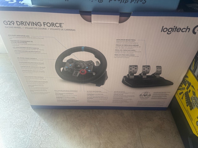 Logitech G29 Driving Force Racing Wheel - photo 4