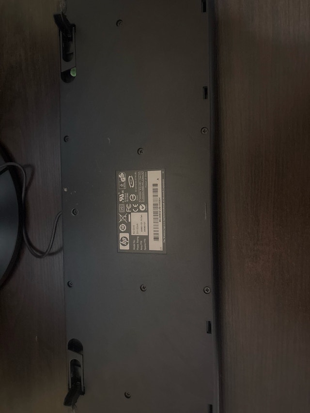 HP KU-0316 Wired Keyboard - photo 2