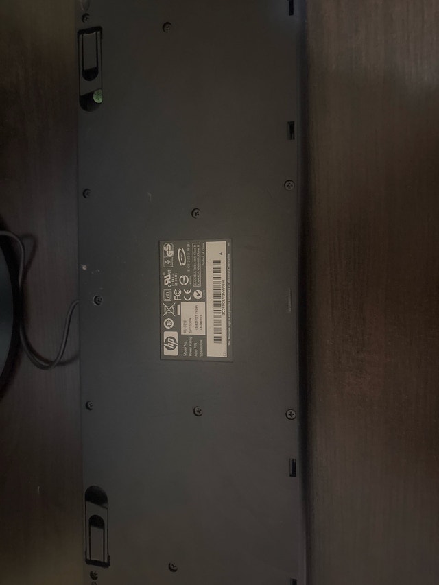 HP KU-0316 Wired Keyboard - photo 3