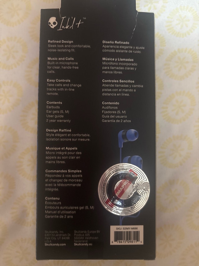 Skullcandy Ink'd+ Earbuds - photo 2