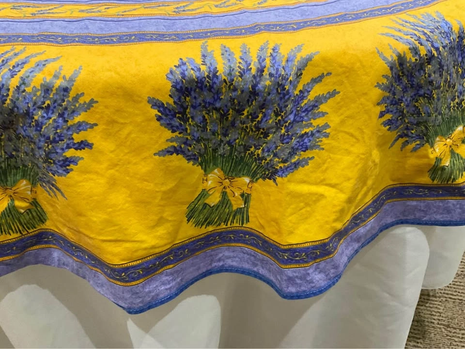 Table Cloth French Provence Made In France Round 67” - photo 4