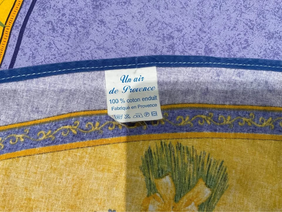 Table Cloth French Provence Made In France Round 67” - photo 5