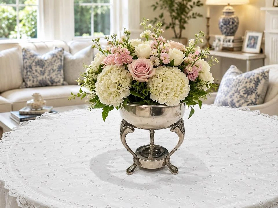 Flower Vase Vintage Chafing Dish
