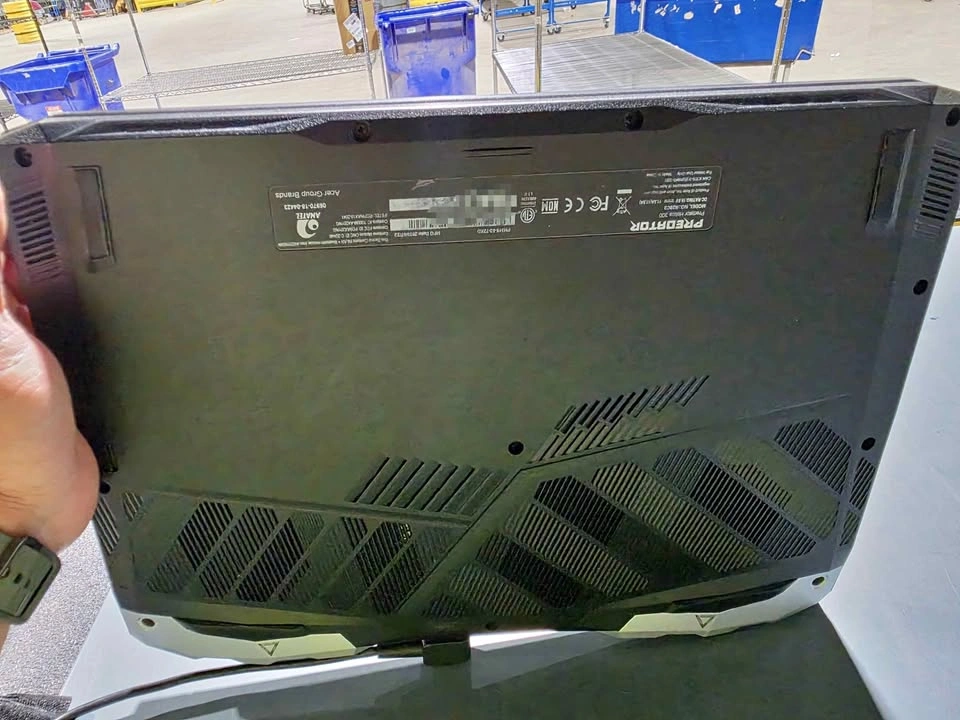 Acer predator laptop