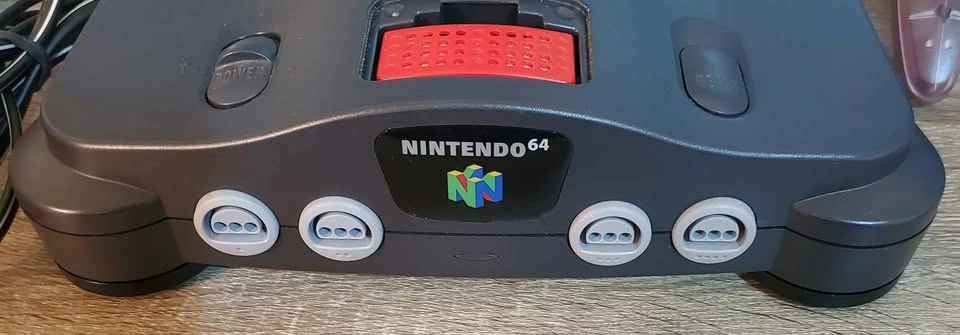 N64/Nintendo 64 with 3 Games, 2 Controllers, Jumper Pak - photo 3