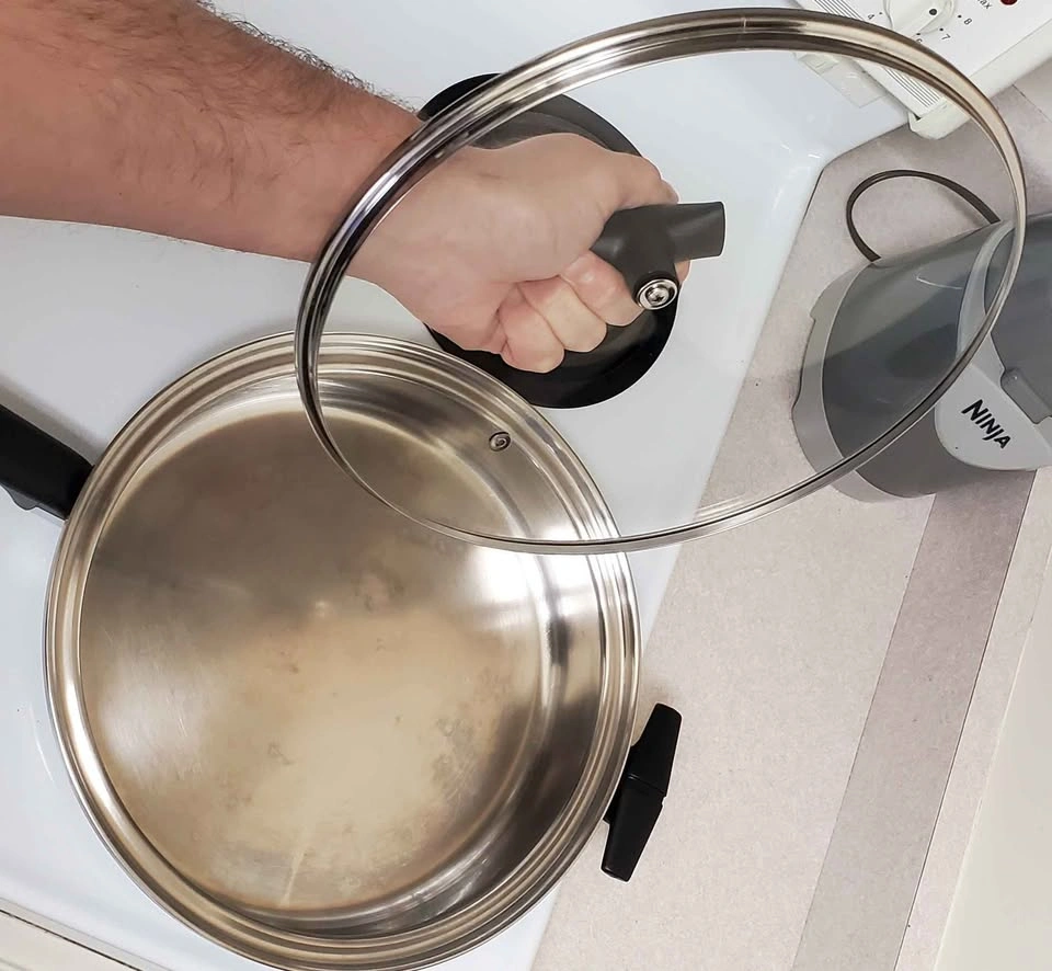 12" Vintage Non-Toxic Surgical Stainless Steel Skillet - Made in - photo 4