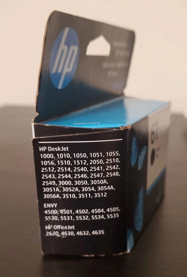 Sealed/New HP Black Printer Ink - photo 2