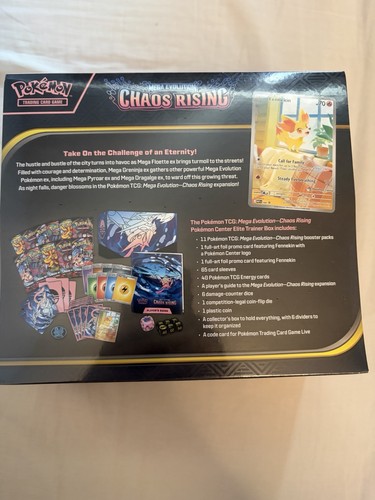 pokemon chaos rising pokemon center etb - photo 2