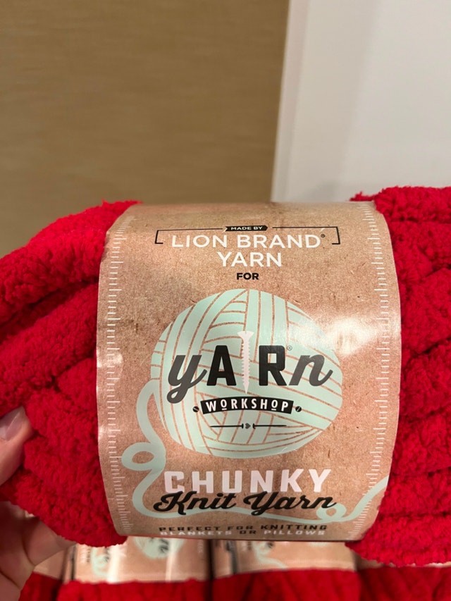 Yarn Workshop New Red Chunky Yarn - photo 2