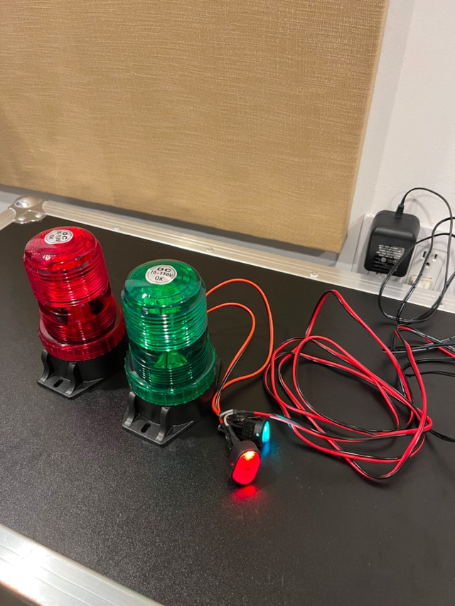 Beacon Lights Wired to Individual Switches