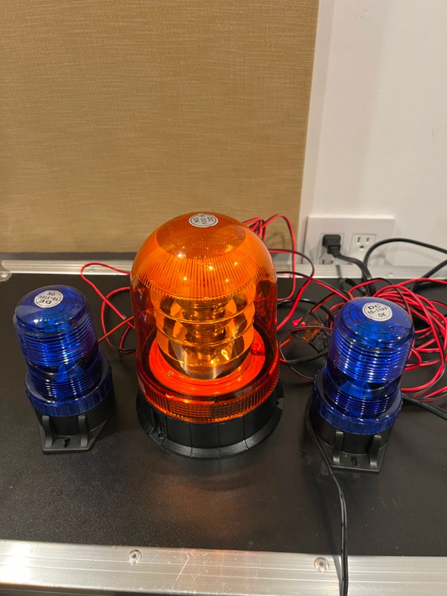Beacon Lights Wired with adaptor and switch