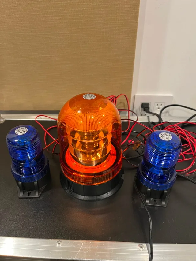Beacon Lights Wired with adaptor and switch